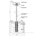 Various designs of aluminum railings